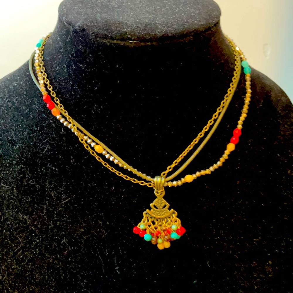 Boho style necklace